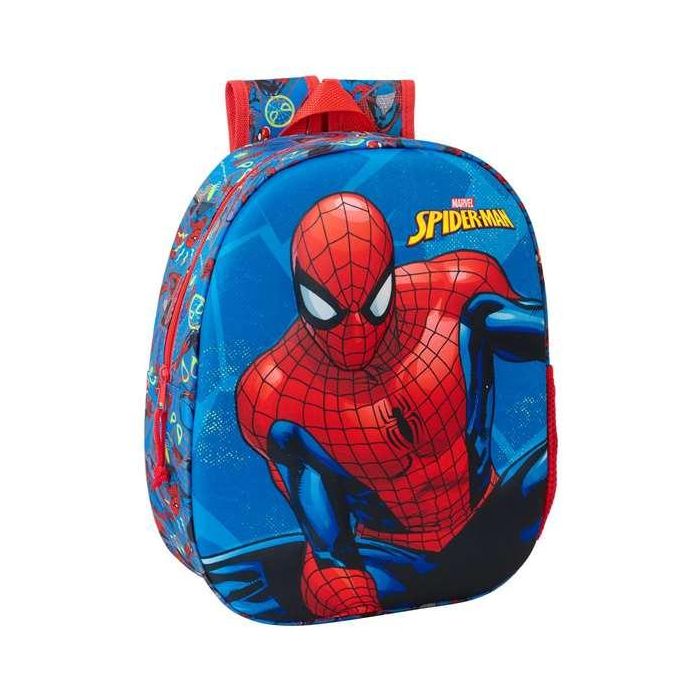 Safta Mochila 3D Spider-Man 3D 27x33x10 cm
