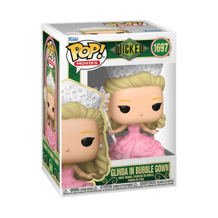 FUNKO Figura POP Wicked Glinda in Bubble Gown de Vinilo 9cm 1 FUNKO Figura POP Wicked Glinda in Bubble Gown de Vinilo 9cm 1