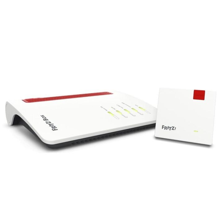 AVM FRITZ!Mesh Set 7530 AX + 1200 AX Wi-Fi 6 Sistema de Malla Doble Banda 2400 Mbit/s Color Rojo y Blanco 0 AVM FRITZ!Mesh Set 7530 AX + 1200 AX Wi-Fi 6 Sistema de Malla Doble Banda 2400 Mbit/s Color Rojo y Blanco 0