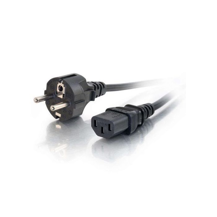 Dell 2m, C13/ CEE7/7, black Dell 2m, C13/ CEE7/7, black