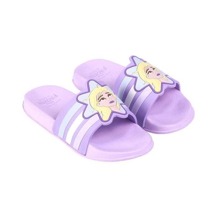 Chanclas para Niños Frozen Lila 33 Chanclas para Niños Frozen Lila 33