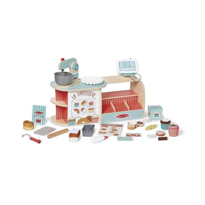 Pasteleria - panaderia con 39 piezas melissa & doug 59x24x24 cm 1 Pasteleria - panaderia con 39 piezas melissa & doug 59x24x24 cm 1