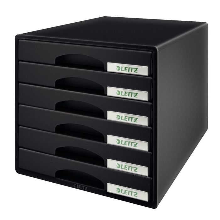 Cajón Archivador Leitz Buc de cajones Plus Negro 0 Cajón Archivador Leitz Buc de cajones Plus Negro 0