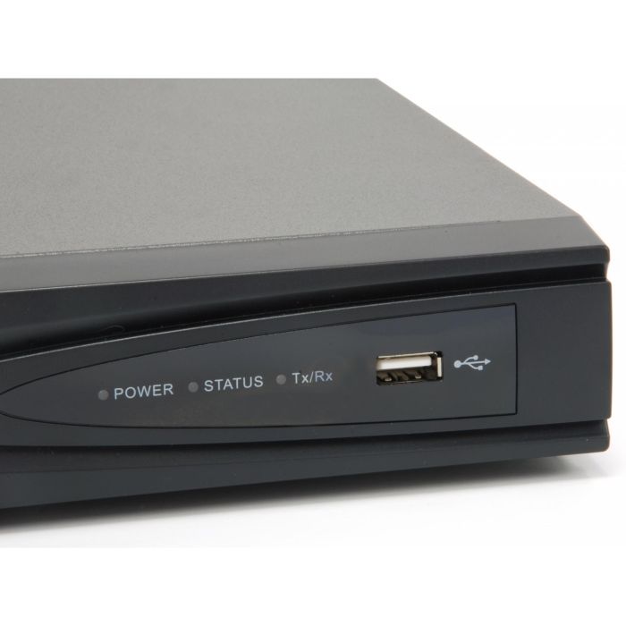 NVR-0504 4-Kanal Netzwerk Videorek. PoE H.265/264 1 NVR-0504 4-Kanal Netzwerk Videorek. PoE H.265/264 1