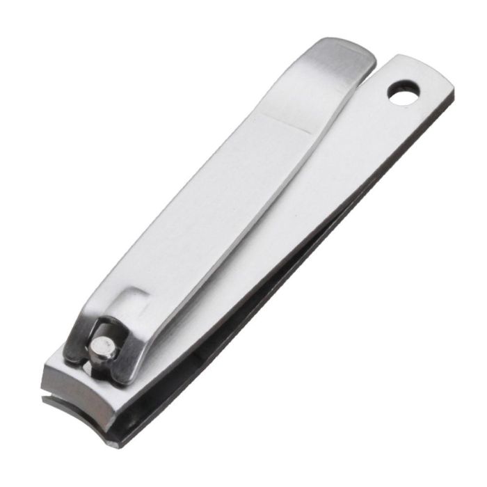 Cosmetic Club Barber Shop Cortauñas Acero Inoxidable para Uñas Gruesas, Corte Preciso 8x1,5 cm 1