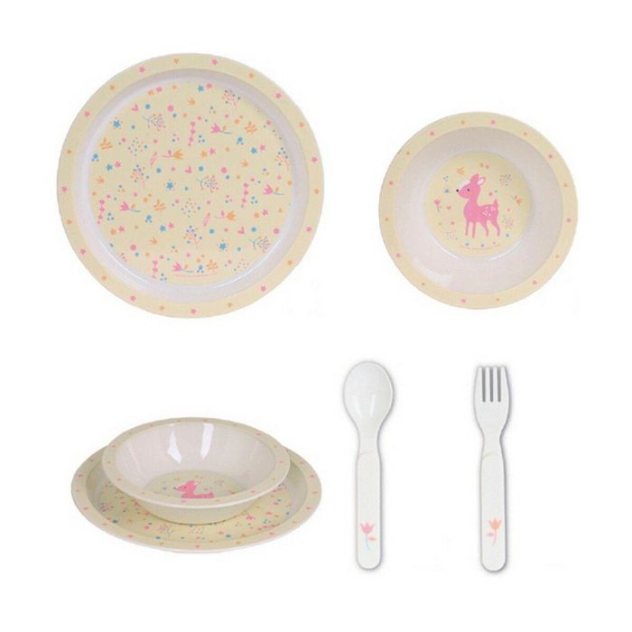 Set de Menaje Infantil Safta Forest Poliuretano (4 Piezas) 6 Set de Menaje Infantil Safta Forest Poliuretano (4 Piezas) 6