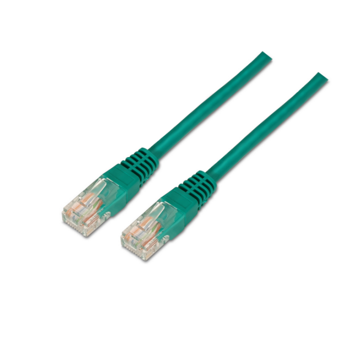Aisens Cable De Red Latiguillo Rj45 Cat.6 Utp Awg24 Verde 3,0M Aisens Cable De Red Latiguillo Rj45 Cat.6 Utp Awg24 Verde 3,0M