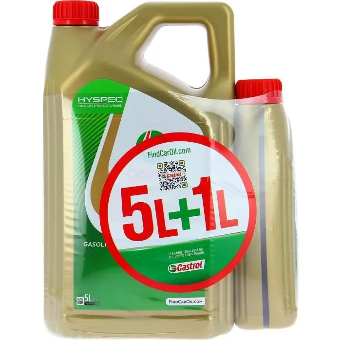 Castrol 057356 Aceite de Motor EDGE 5W-30 LL 6L 4