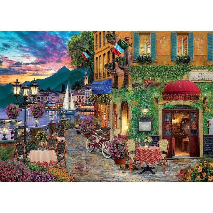 Educa Puzzle 2000 piezas Italian Fascino. Para edades de 14 a 99 años. Montaje no necesario. 2 Educa Puzzle 2000 piezas Italian Fascino. Para edades de 14 a 99 años. Montaje no necesario. 2