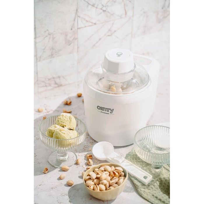 Camry cr4481 Heladera Blanca 0.7 L 90 W para Helados, Sorbete y Yogurt Helado - Prepara en 30 Minutos 6 Camry cr4481 Heladera Blanca 0.7 L 90 W para Helados, Sorbete y Yogurt Helado - Prepara en 30 Minutos 6