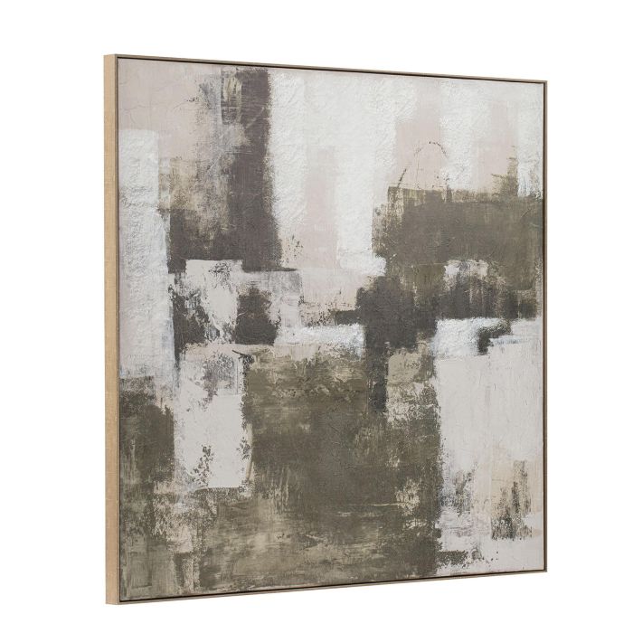 Cuadro Urban DKD Home Decor Verde Blanco 5.2 x 120 x 120 cm (2 Unidades) 2 Cuadro Urban DKD Home Decor Verde Blanco 5.2 x 120 x 120 cm (2 Unidades) 2