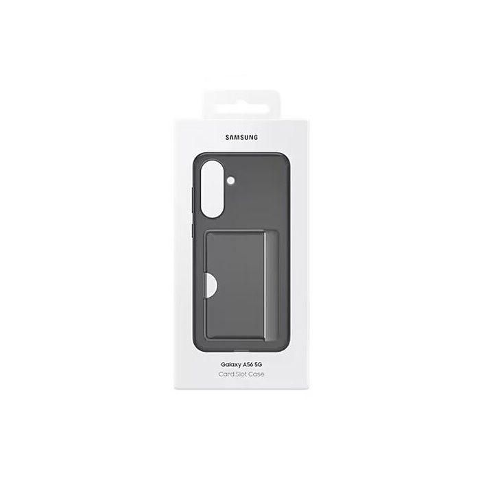 Samsung Funda con Ranura para Tarjetas para Galaxy A56, Negra 3 Samsung Funda con Ranura para Tarjetas para Galaxy A56, Negra 3