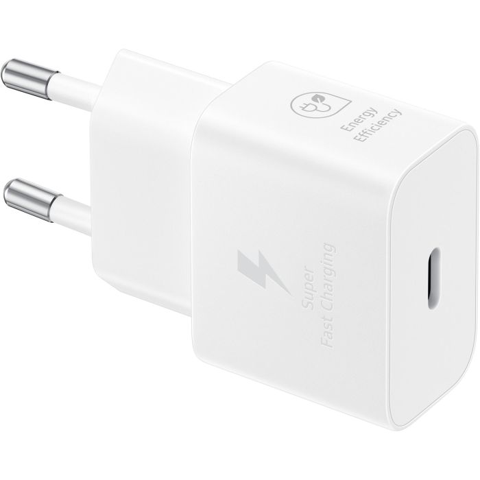Samsung Cargador Pared 25W USB-C Blanco EP-T2510NWEGEU