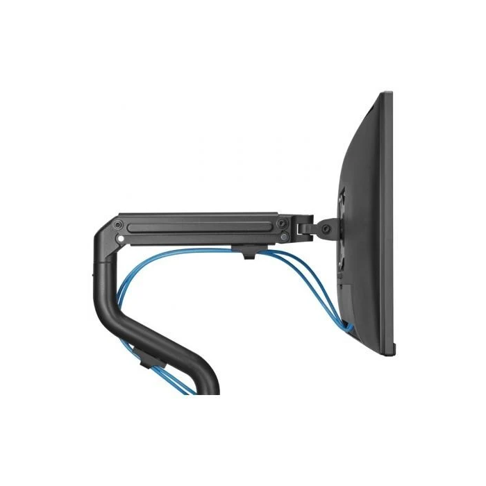 AISENS - SOPORTE DE MESA ECO CONTRAPESO GIRATORIO E INCLINABLE PARA 8KG (3 PIV, 2 BR) DE 17-32, NEGRO