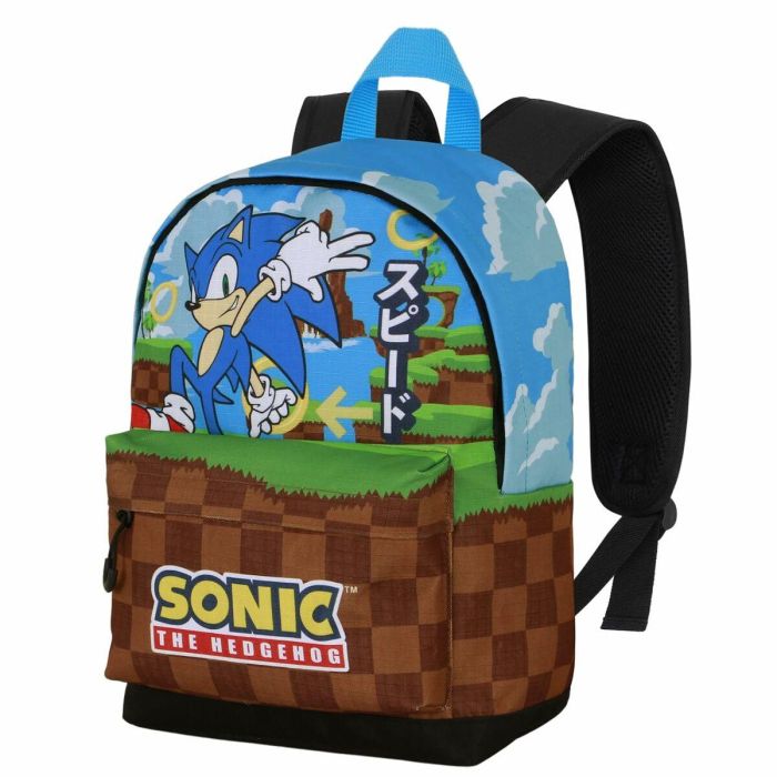 Karactermania Mochila Pequeña Sonic Greenhill 25x15x35 cm 5 Karactermania Mochila Pequeña Sonic Greenhill 25x15x35 cm 5