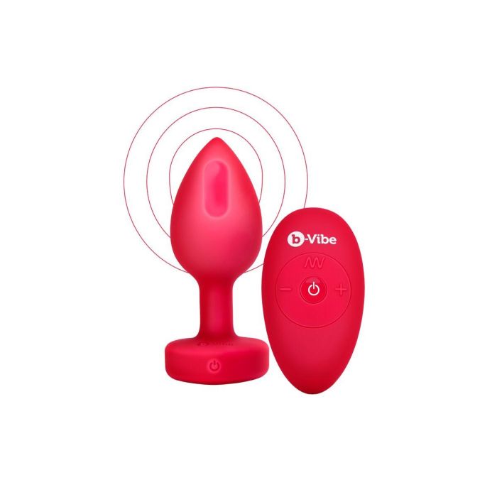 Vibrador B-Vibe Heart Rojo 5