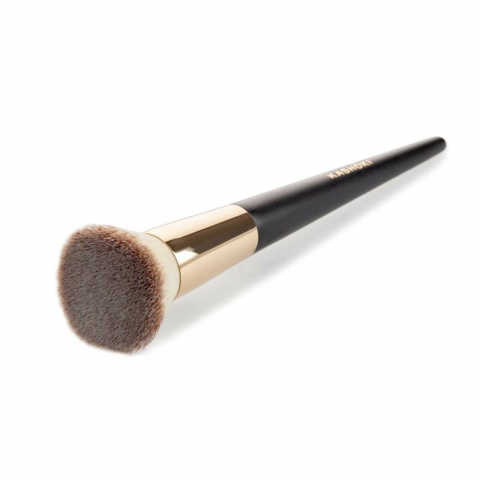 Kashōki #100 Brocha Kabuki Punta Plana para Bases de Maquillaje, Cerdas de Taklon Densas y Acabado Uniforme, 1 unidad 5 Kashōki #100 Brocha Kabuki Punta Plana para Bases de Maquillaje, Cerdas de Taklon Densas y Acabado Uniforme, 1 unidad 5