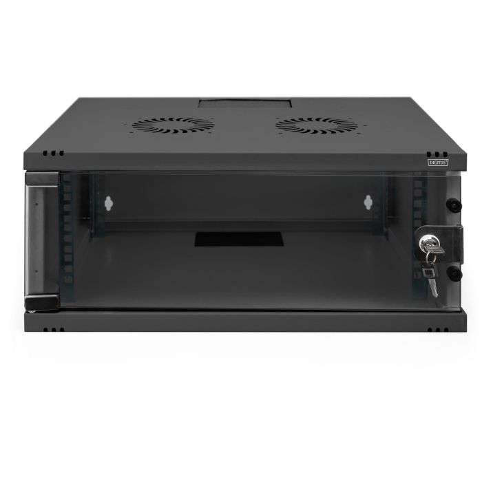 DIGITUS Wandgehäuse SOHO 4HE 241x540x400mm schwarz unm. 3 DIGITUS Wandgehäuse SOHO 4HE 241x540x400mm schwarz unm. 3