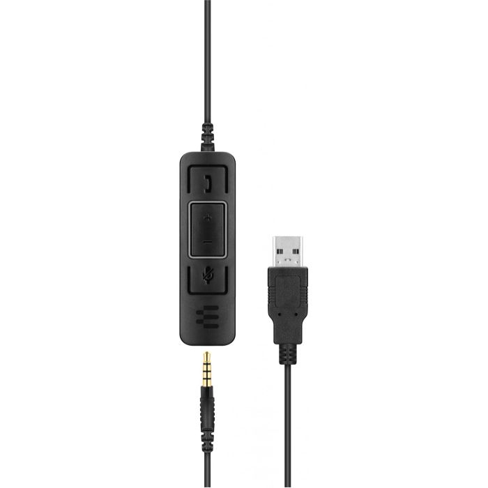 EPOS Impact SC 75 USB MS Auriculares Binaurales Alámbricos para Llamadas/Música con Conexión USB 12