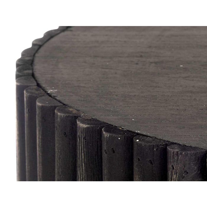 Mesa de Centro Palo Negro Giftdecor 47x44x47 cm, Madera 3 Mesa de Centro Palo Negro Giftdecor 47x44x47 cm, Madera 3
