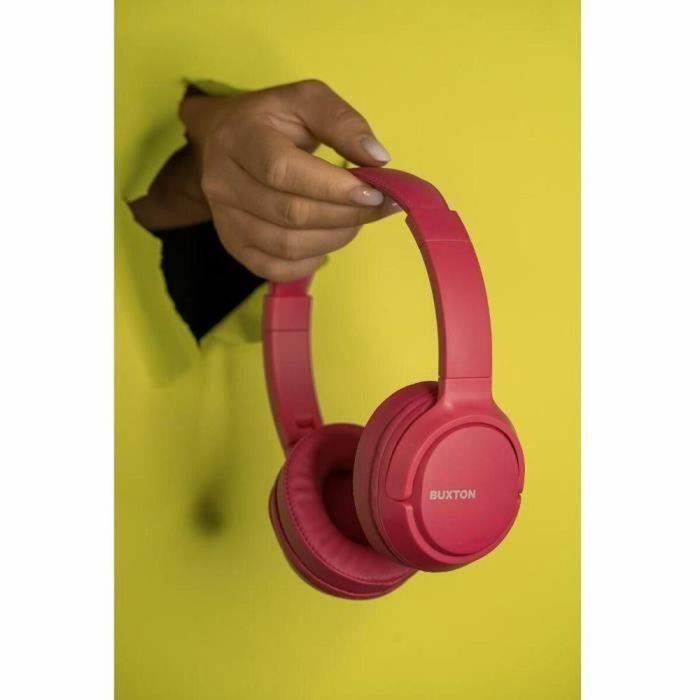Buxton BUX8590669333271 Auriculares Inalámbricos Supraaurales BHP 7300 Rosa 4