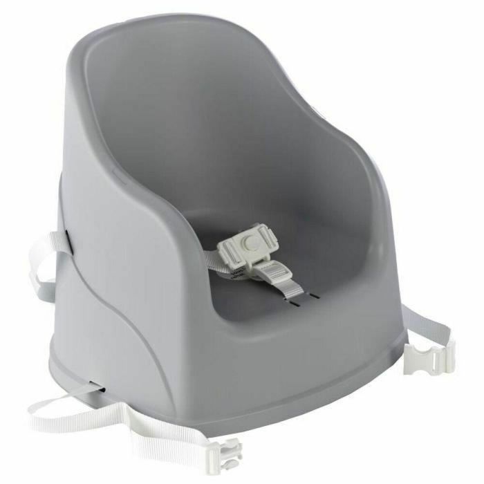 Thermobaby Silla elevadora BLOC Tudi Charming Grey, ligera, compacta y portátil, con arnés 3 puntos para seguridad y comodidad del bebé +6 meses Thermobaby Silla elevadora BLOC Tudi Charming Grey, ligera, compacta y portátil, con arnés 3 puntos para seguridad y comodidad del bebé +6 meses