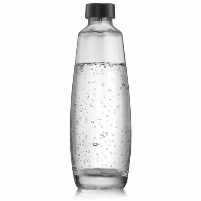 Sodastream 3000090 Jarra de cristal 1L compatible máquina DUO, Resistente al lavavajillas