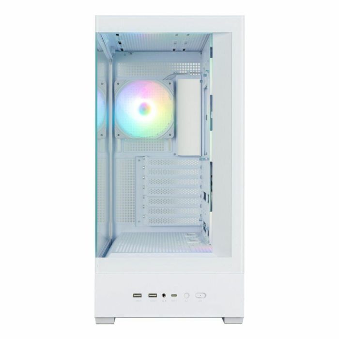 Zalman P40 DS WHITE Midi Tower Blanco para PC con Pantalla LCD 9.1", Compatible ATX, Micro ATX, Mini-ITX 21