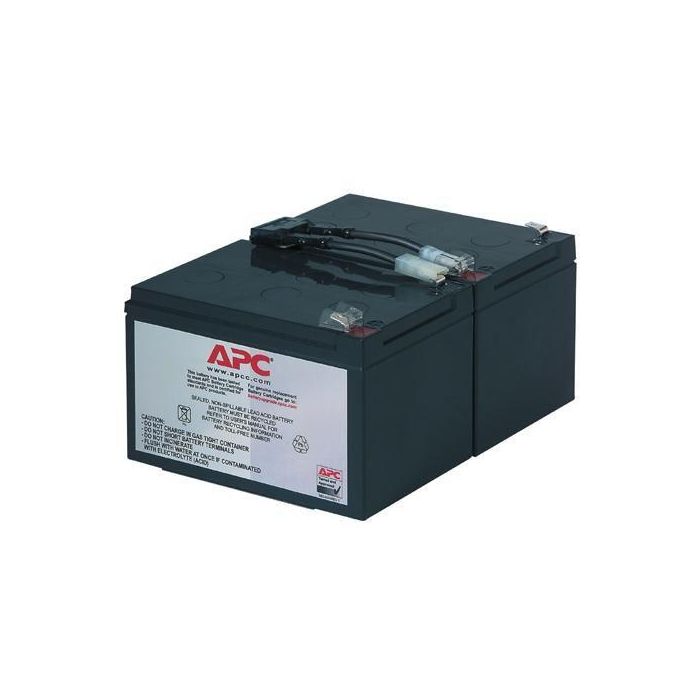 APC RBC6 Batería Sealed Lead Acid (VRLA) para sistema UPS APC RBC6 Batería Sealed Lead Acid (VRLA) para sistema UPS