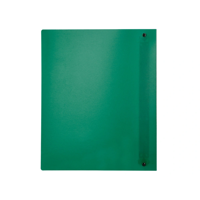 Liderpapel Carpeta 4 Anillas 40 mm Polipropileno DIN A4 Verde Translucido 4