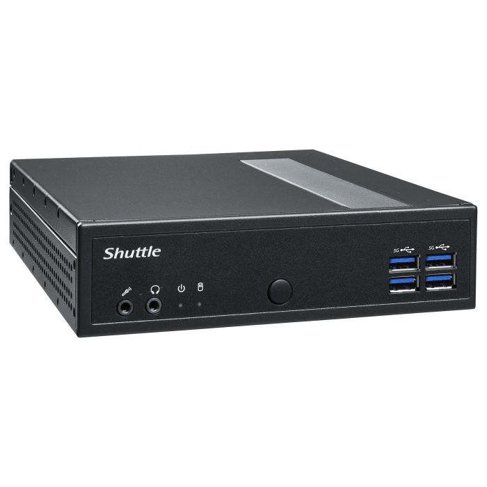 Shuttle DL30N Mini PC Barebone, Intel N100, DDR5-SDRAM, 65W, Negro 1
