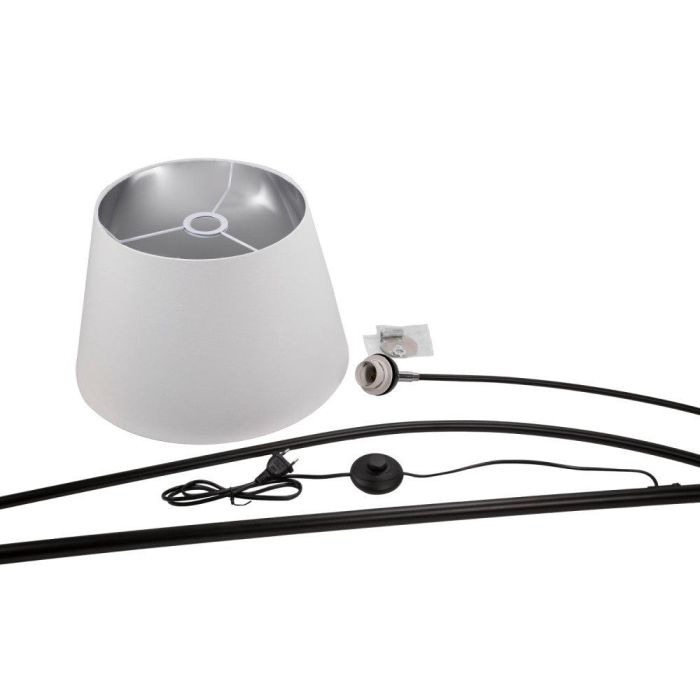 SKD-F1000 Lámpara de Pie de Metal Borujerd Diseño Minimalista Moderno Compatible Bombilla E27 Decoración Cualquier Espacio 6 SKD-F1000 Lámpara de Pie de Metal Borujerd Diseño Minimalista Moderno Compatible Bombilla E27 Decoración Cualquier Espacio 6