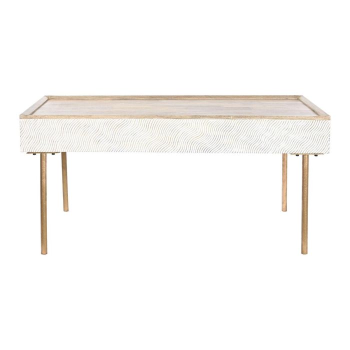 Mesa de Centro Home ESPRIT Hierro Madera de mango 120 x 60 x 57 cm 1