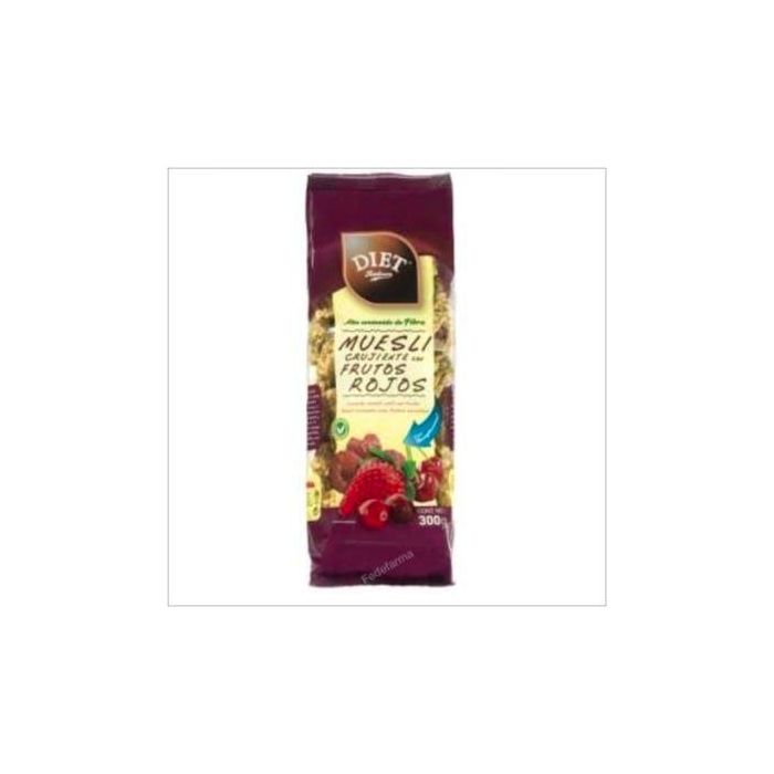 DIAT Muesli Crujiente Frutos Rojos 300 Gr