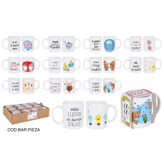Mug Coco 350 ml - La Mediterranea (48 Unidades)