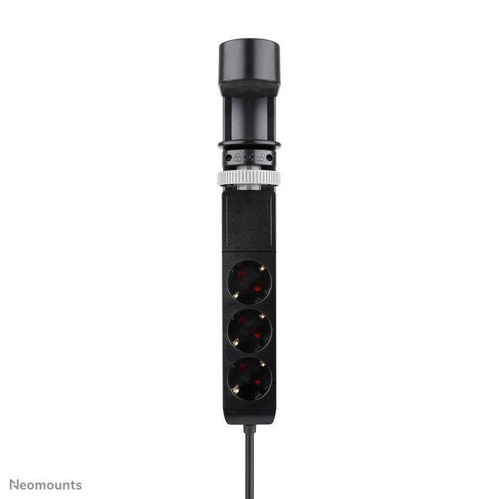 Neomounts DS22-840BL6 Desk socket with clamp and USB-C and USB-A ports - rapidcharging, 1.4 m, Indoor, Type F, Plastic, Black, Power Delivery 2 Neomounts DS22-840BL6 Desk socket with clamp and USB-C and USB-A ports - rapidcharging, 1.4 m, Indoor, Type F, Plastic, Black, Power Delivery 2