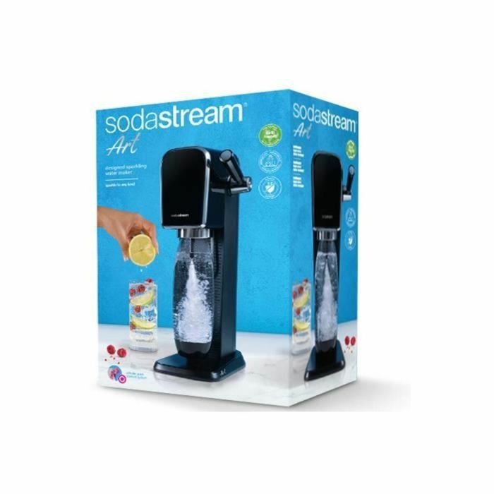 Sodastream SOD7290113766808 Máquina de Agua con Gas Paquete Arte Negro, Apta para Lavavajillas 3 Sodastream SOD7290113766808 Máquina de Agua con Gas Paquete Arte Negro, Apta para Lavavajillas 3