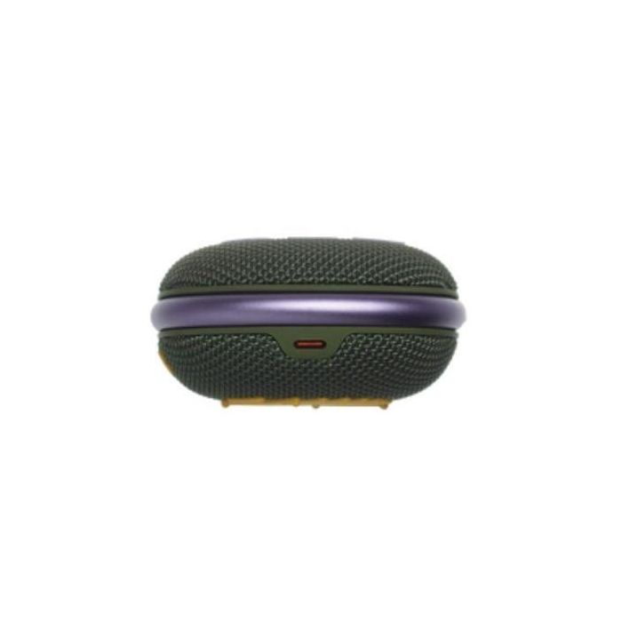 JBL JBLCLIP4GRN Altavoz Bluetooth Clip 4, 5W, Sonido Pro, Ultraportátil, Mosquetón, Resistente al Agua y Polvo, 10h Autonomía, Verde 3 JBL JBLCLIP4GRN Altavoz Bluetooth Clip 4, 5W, Sonido Pro, Ultraportátil, Mosquetón, Resistente al Agua y Polvo, 10h Autonomía, Verde 3