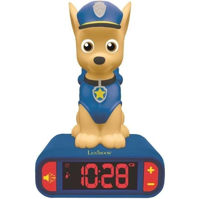 Reloj Despertador Chase Patrulla Canina Rl800Pa Lexibook