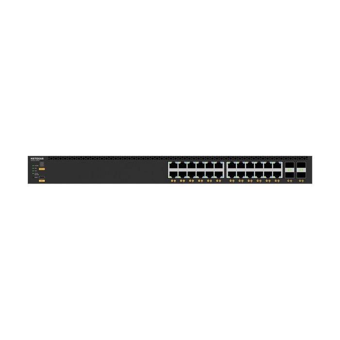 NETGEAR M4350-24X4V Switch Gestionado L3 24x10G Ethernet, 4xSFP28, PoE+, Montaje en Rack 1U 3