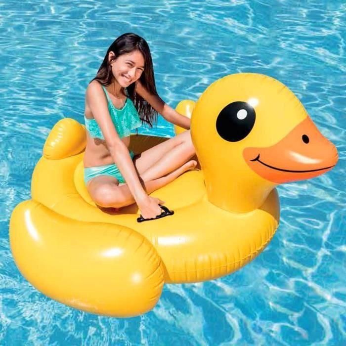 Intex Pato Amarillo Hinchable Gigante para Piscina con 2 Asideros. Flotador Boya Juguete para Niños y Niñas 3+ años. Intex Pato Amarillo Hinchable Gigante para Piscina con 2 Asideros. Flotador Boya Juguete para Niños y Niñas 3+ años.