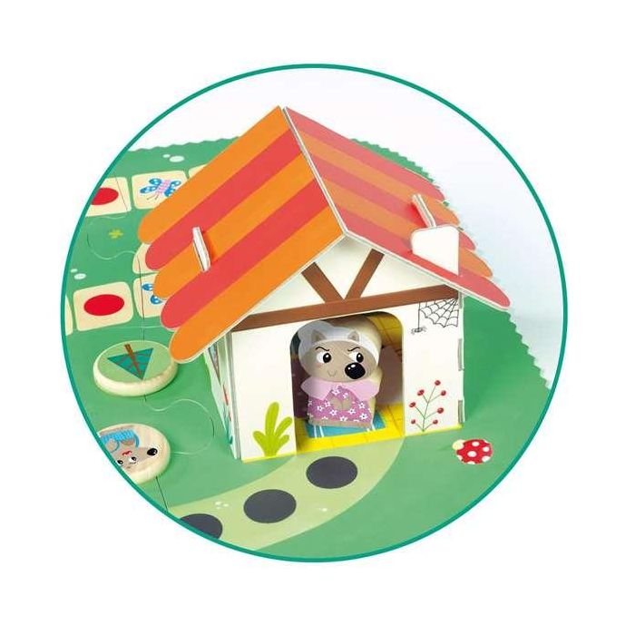 Juego caperucita roja ¡ayuda a caperucita a llegar a casa de la abuelita! de madera goula. 4 Juego caperucita roja ¡ayuda a caperucita a llegar a casa de la abuelita! de madera goula. 4