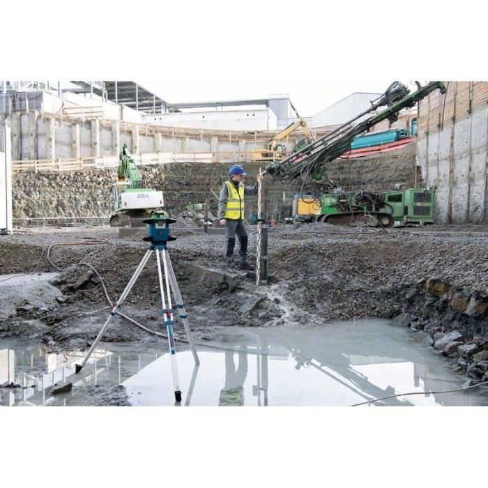 Bosch Professional 0601061V01 Láser rotatorio GRL 650 CHVG con baterías, celda receptora, soporte de montaje, en L-Boxx 4 Bosch Professional 0601061V01 Láser rotatorio GRL 650 CHVG con baterías, celda receptora, soporte de montaje, en L-Boxx 4