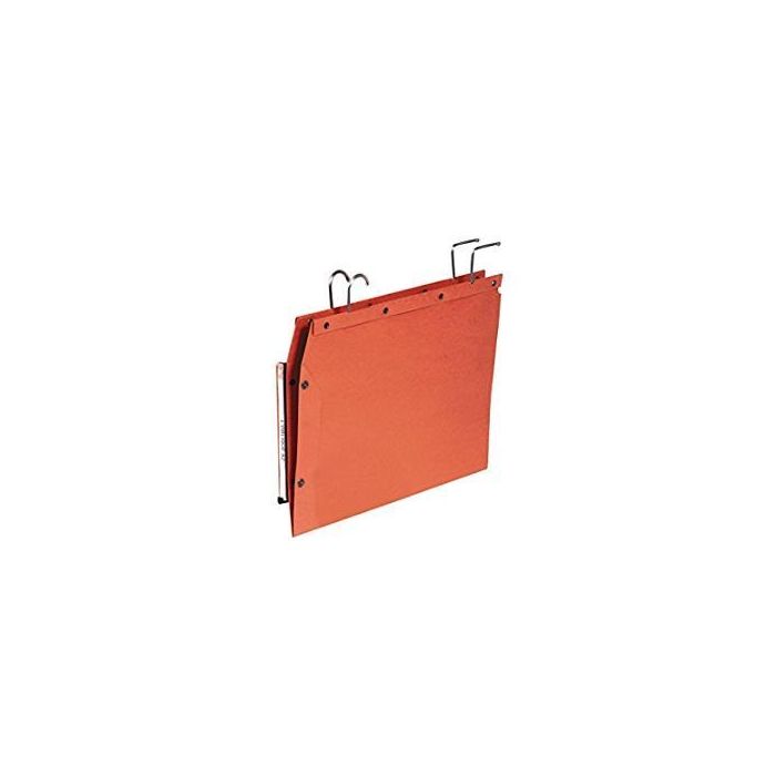 Elba Carpetas Colgantes Visor Lateral 250x350 mm Armario Tub Sopfade Pack 25 Unidades Naranja
