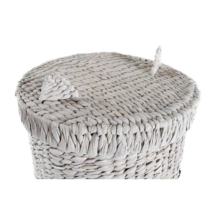 Cesta Ropa Baby DKD Home Decor Blanco 42 x 63 x 42 cm 1