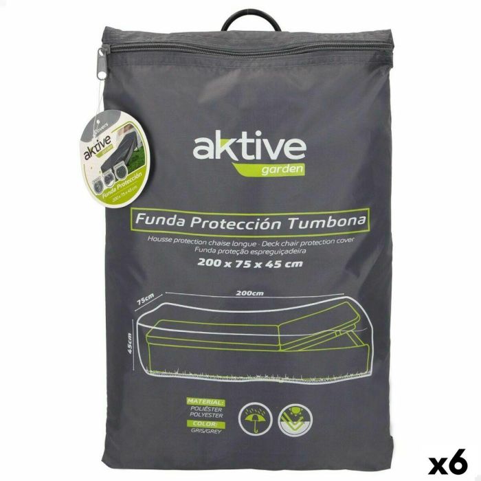 Funda Protectora Aktive 200 x 45 x 75 cm (6 Unidades) Funda Protectora Aktive 200 x 45 x 75 cm (6 Unidades)