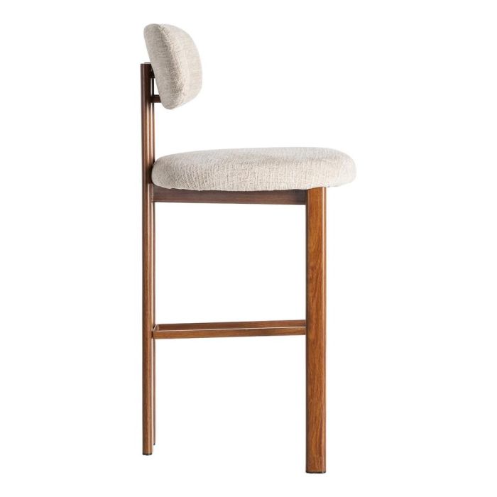 Taburete 75 cm Beige Tejido-Metal 50 X 47 X 109 cm