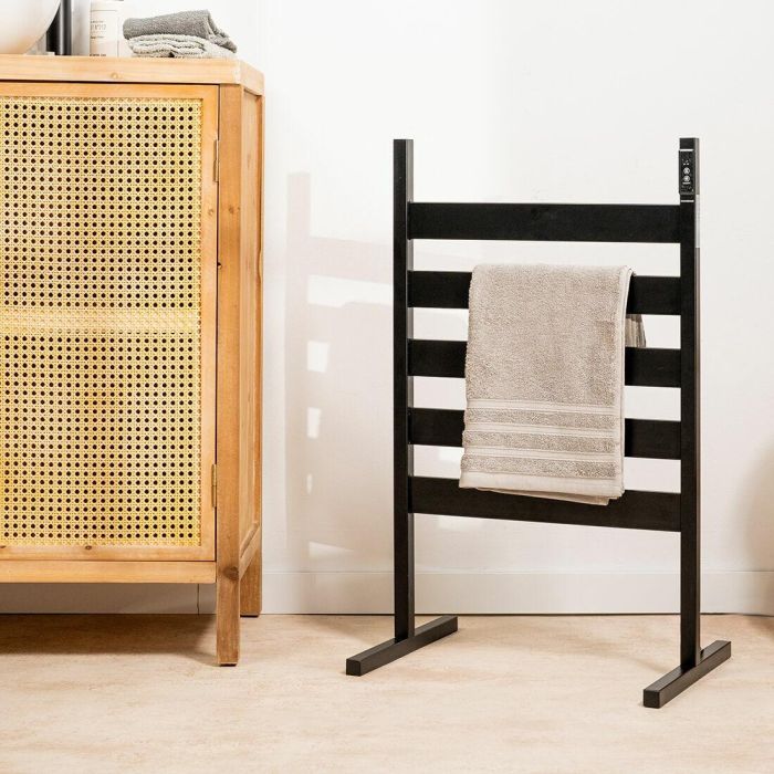 Toallero Eléctrico de Pie o Pared Towarck InnovaGoods 5 Barras 8 Toallero Eléctrico de Pie o Pared Towarck InnovaGoods 5 Barras 8