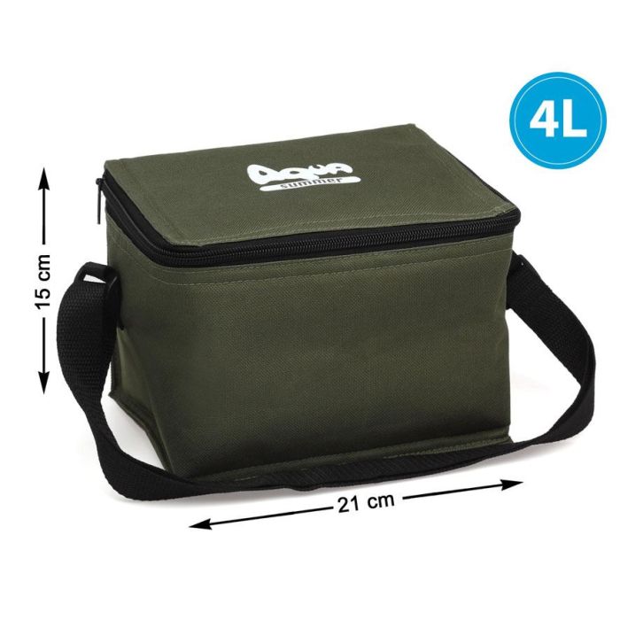 Bolsa Nevera 21x15x15 cm Termosellado Verde Bolsa Nevera 21x15x15 cm Termosellado Verde