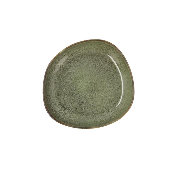 Bidasoa Ikonic Plato Sopa Cerámica Verde Brillo 20,5x19,5 cm (24 Unidades)